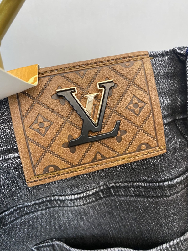 ブランドジーンズ素材ディテール